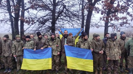 Освобожденные защитники Украины