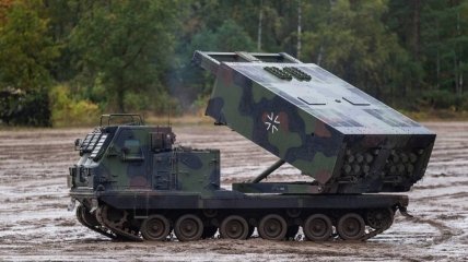 Немецкие РСЗО Mars II, которые уже доставили в Украину для борьбы с российскими оккупантами