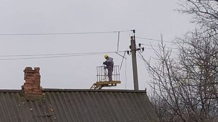В Гранитном Донецкой области восстановили электроснабжение 