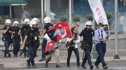 Полиция Турции задержала более 50-ти демонстрантов