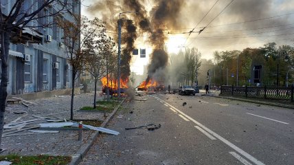 Обстрел Украины 10 октября