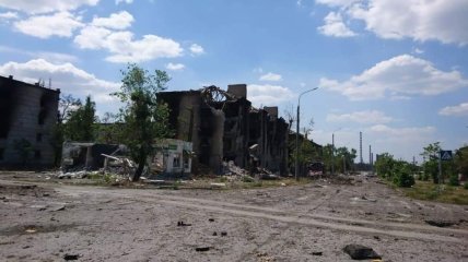 Разрушенная Луганщина