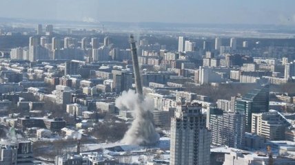 Попытка номер два: в Екатеринбурге вновь взрывали телебашню (Видео)