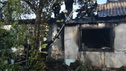 Пожар в Днепропетровской области: Два человека погибло