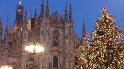 Рождественская ярмарка в Милане