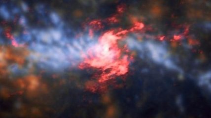 В центре галактики скрывается сверхмассивная черная дыра 
