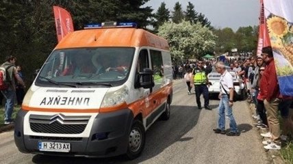 Во время ралли в Болгарии гоночная машина врезалась в толпу зрителей