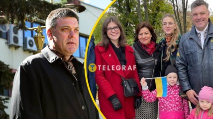 У Олега Тягнибока велика родина – троє дітей та навіть кілька онуків