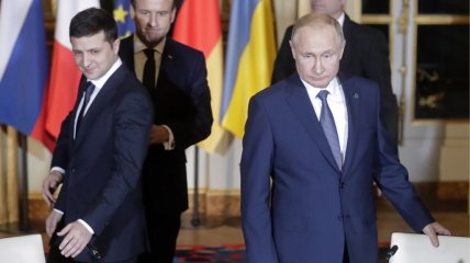 Володимир Зеленський та Володимир Путін