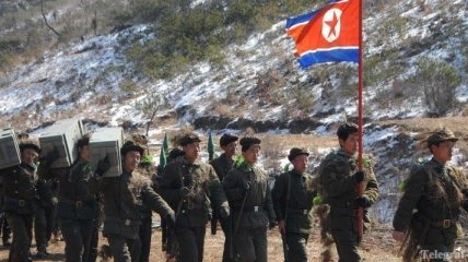 На западе КНДР идет подготовка к военным учениям