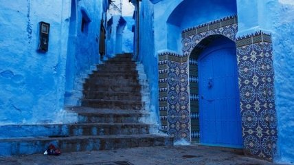 Марокканские сказки: 50 оттенков синего (Фото)