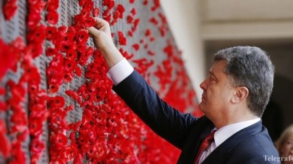 Порошенко посетил мемориал памяти жертв Голодомора в Канберре