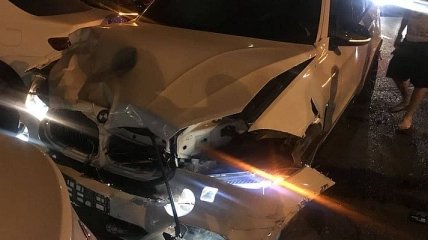 ДТП с пятью автомобилями в Одессе, пострадала женщина