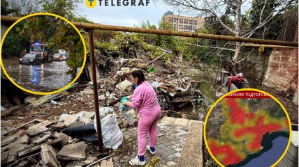 Результати підтоплення Одеси 30 вересня