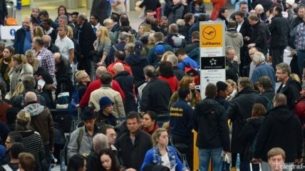 Более 200 рейсов отменено в аэропорту Франкфурта-на-Майне