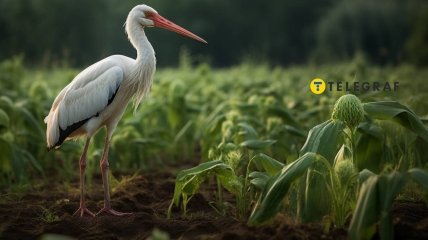 Лелека завжди був символом добробуту