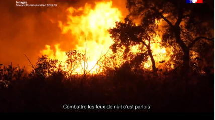 Во Франции горят леса