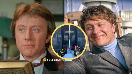 Андрей Миронов похоронен на Ваганьковском кладбище в   Москве
