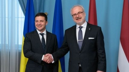 Зеленський подякував Латвії за підтримку України у ПАРЄ