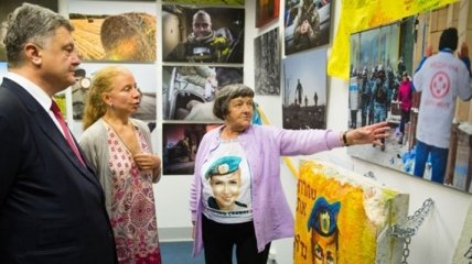 Порошенко посетил музей в Берлине, где открывается украинская экспозиция