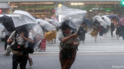 В Шанхае бушует тропический шторм Йонгдари, эвакуированы 130 тысяч человек