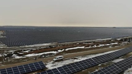 В Днепропетровской области заработала крупнейшая солнечная электростанция