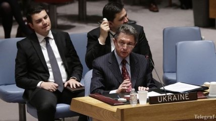 Постпред Украины примет участие во встрече СБ ООН