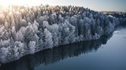 Потрясающие снимки красивой природы Швеции, сделанные с помощью дрона (Фото)