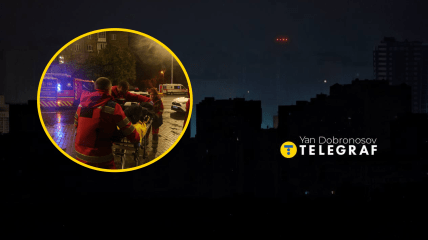 На левом берегу полностью исчез свет