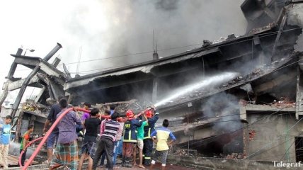 Пожар на фабрике в Бангладеш: более 20 погибших