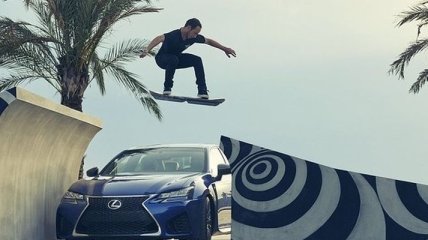Ховерборд - летающий скейтборд от Lexus (Видео)
