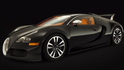 Эксклюзивный суперкар Bugatti Veyron Sang Noir