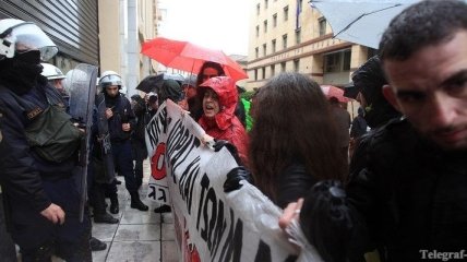 Забастовка работников афинского метро  