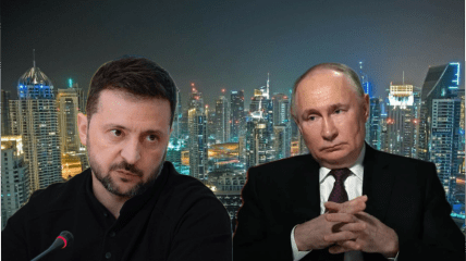 Володимир Зеленський та Володимир Путін