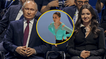 Владимир Путин и Камила Валиева