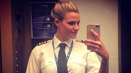 Сногсшибательная Сара Йоханссон - самая красивая девушка-пилот из Швеции (Фото)