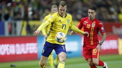 Швеция минимально обыграла Румынию на старте отбора на Евро-2020