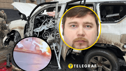 Появилось видео подрыва авто Сергея Евсюкова