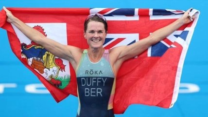 Триатлонистка из Бермудских островов выиграла первое "золото" для своей страны в истории Олимпиад