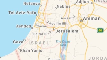 Палестина зникла з карт Google
