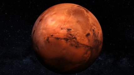 В небе Марса обнаружено странное свечение