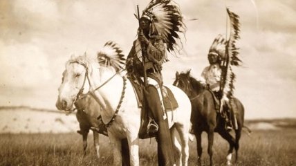 Ретро фотографии североамериканских индейских племен (Фото)  