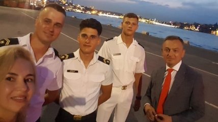 Курсанты из Украины прошли учебный курс на корабле НАТО