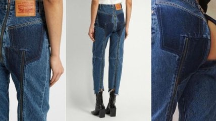 Новая модель джинсов вызвала шок у мира моды