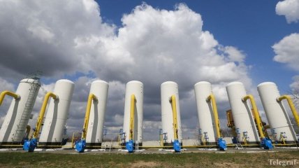 Запасы газа в ПХГ Украины увеличились на 0,18%