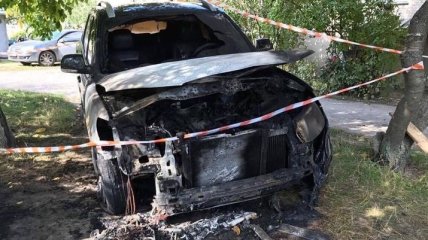 В Житомире подорвали автомобиль депутата партии "УКРОП"