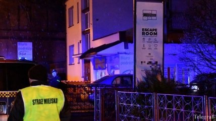 В Польше произошел пожар в квест-комнате, погибли подростки