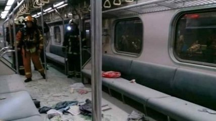 В метро Тайбэя прогремел взрыв: много раненых