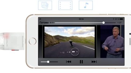 Появилась флешка для вашего iPad и iPhone:  i-FlashDrive