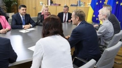 Гройсман рассказал Туску об амбициозном плане украинских реформ